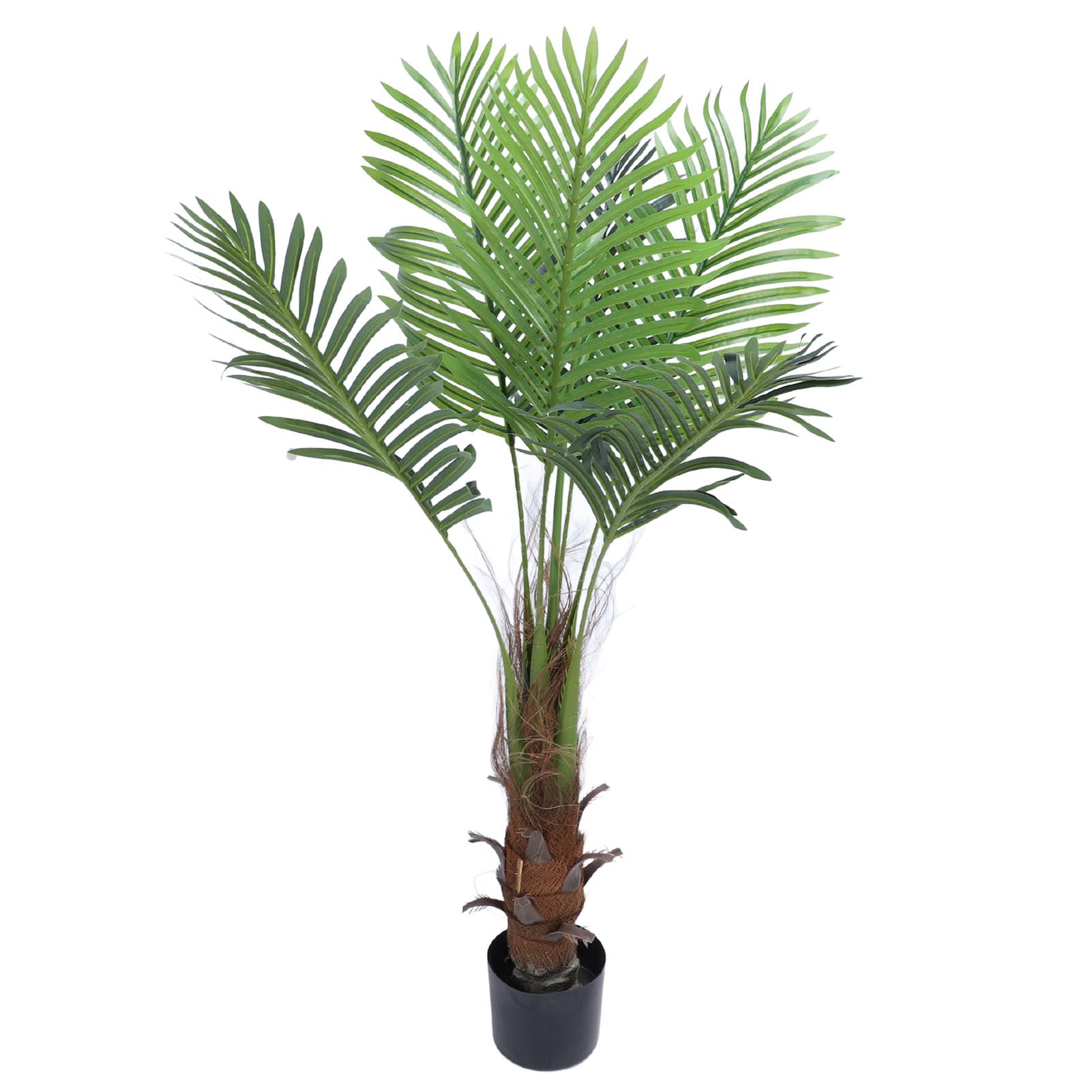 Palmier Phénix Artificiel Haut de Gamme Faux Cocotier Réalisme Saisissant 125cm