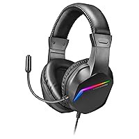 MARSGAMING MH122, Cuffie da Gioco Over Ear FRGB con Microfono