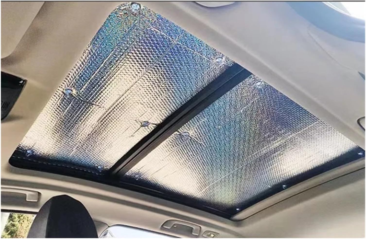 Car Windscreen Sun Shade For Leopard 8 For BYD For Denza B8 For Fang For Cheng For Bao 8 2024 2025 2026 Sunshade Sun Visor Cars Full Car Sunshades Coverage Windshield Sun Shade(Silver skylight)