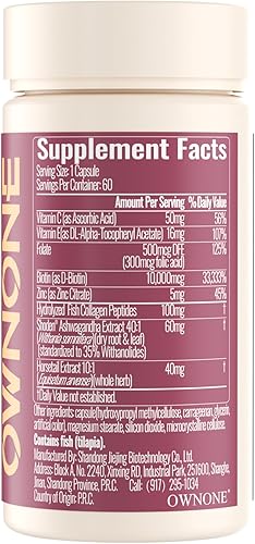 Miniatura 2 de Biotin 10000mcg, apoya el cabello, la piel y las uñas saludables suplemento vitamínico, ayuda a equilibrar los niveles de estrés y el estado de