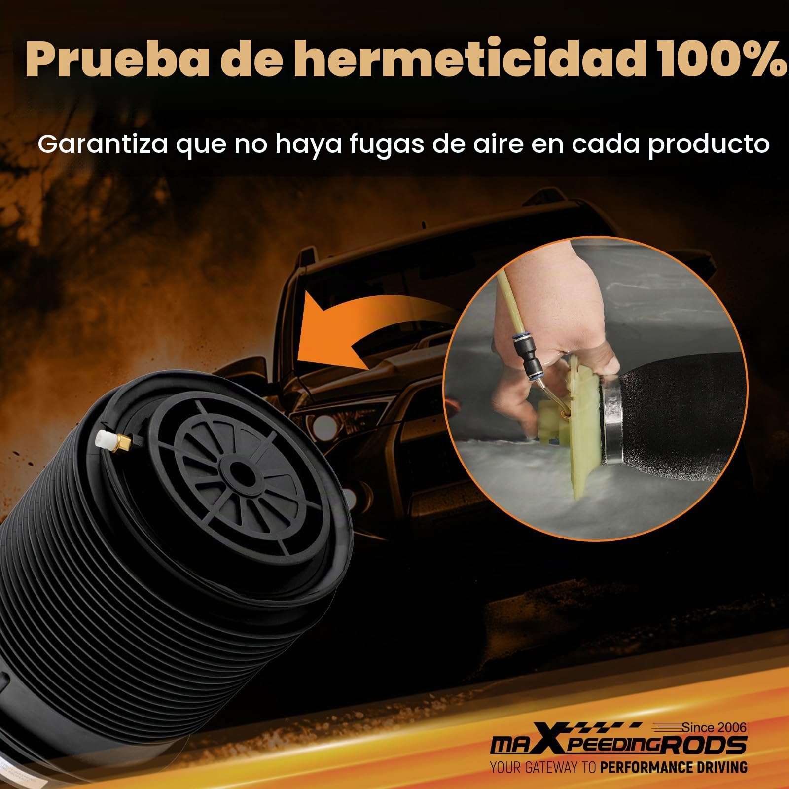 maXpeedingrods 1 Par Suspensión Trasera para Mercedes E‑Klasse W212/S212 | para CLS C218 W218, OE 2123200725, 2123200825, 2123202125, 2123203925, 2123204325