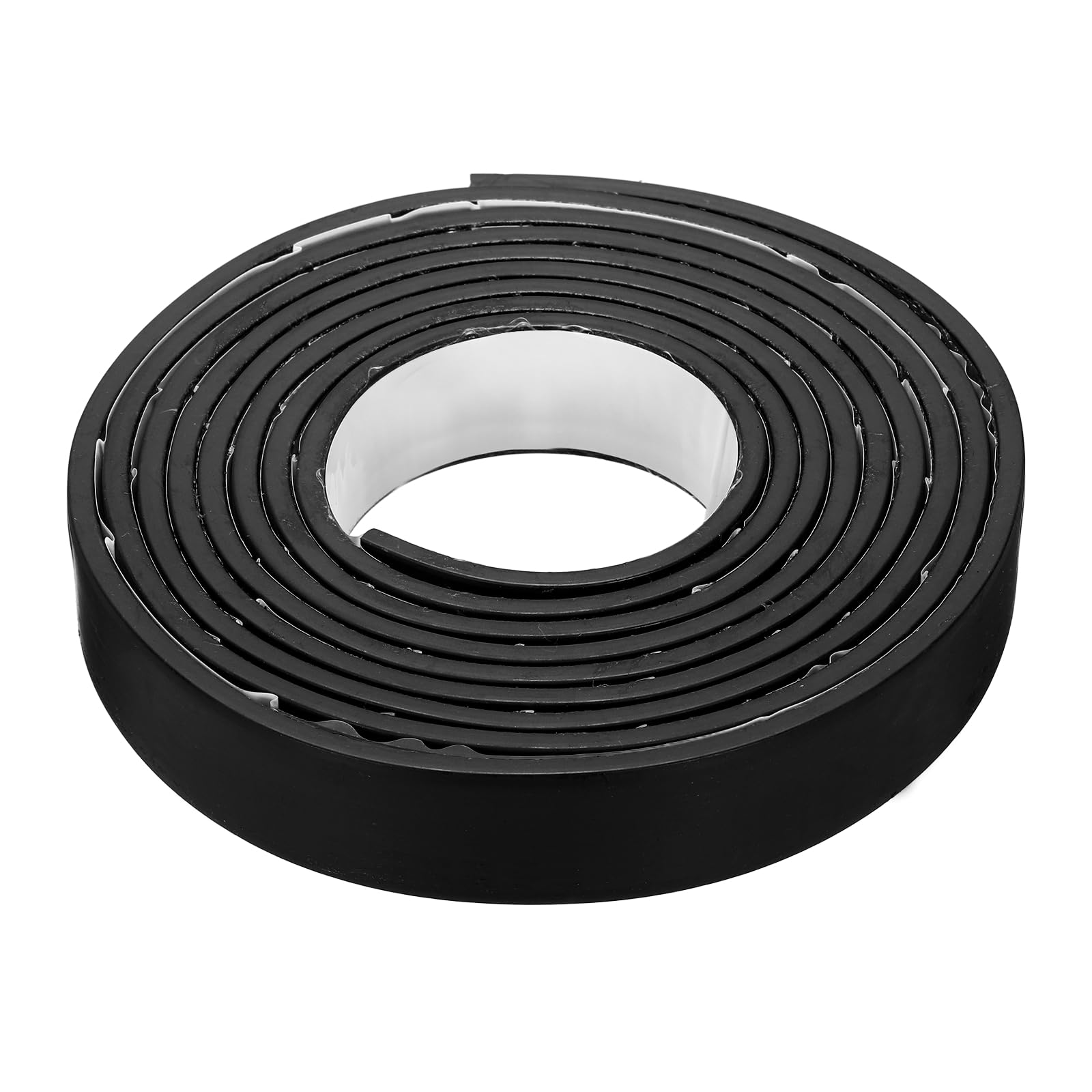 Nexarelle Smoke Fire Seal Strip, 9.8 Feet Expandable Door Seal Tape Self Adhesive Graphite Rubber Composite Material for Fire Rated Windows Steel Doors, 30mm/1.18" Wx 5mm/0.2" T, Black