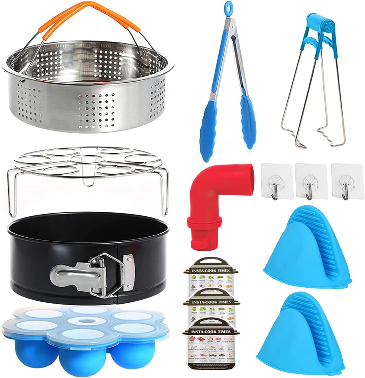 Instant Pot Accessories Pressure Cooker Accessories useful cooking set 12pcs Compatible with 5,6,8 Quart