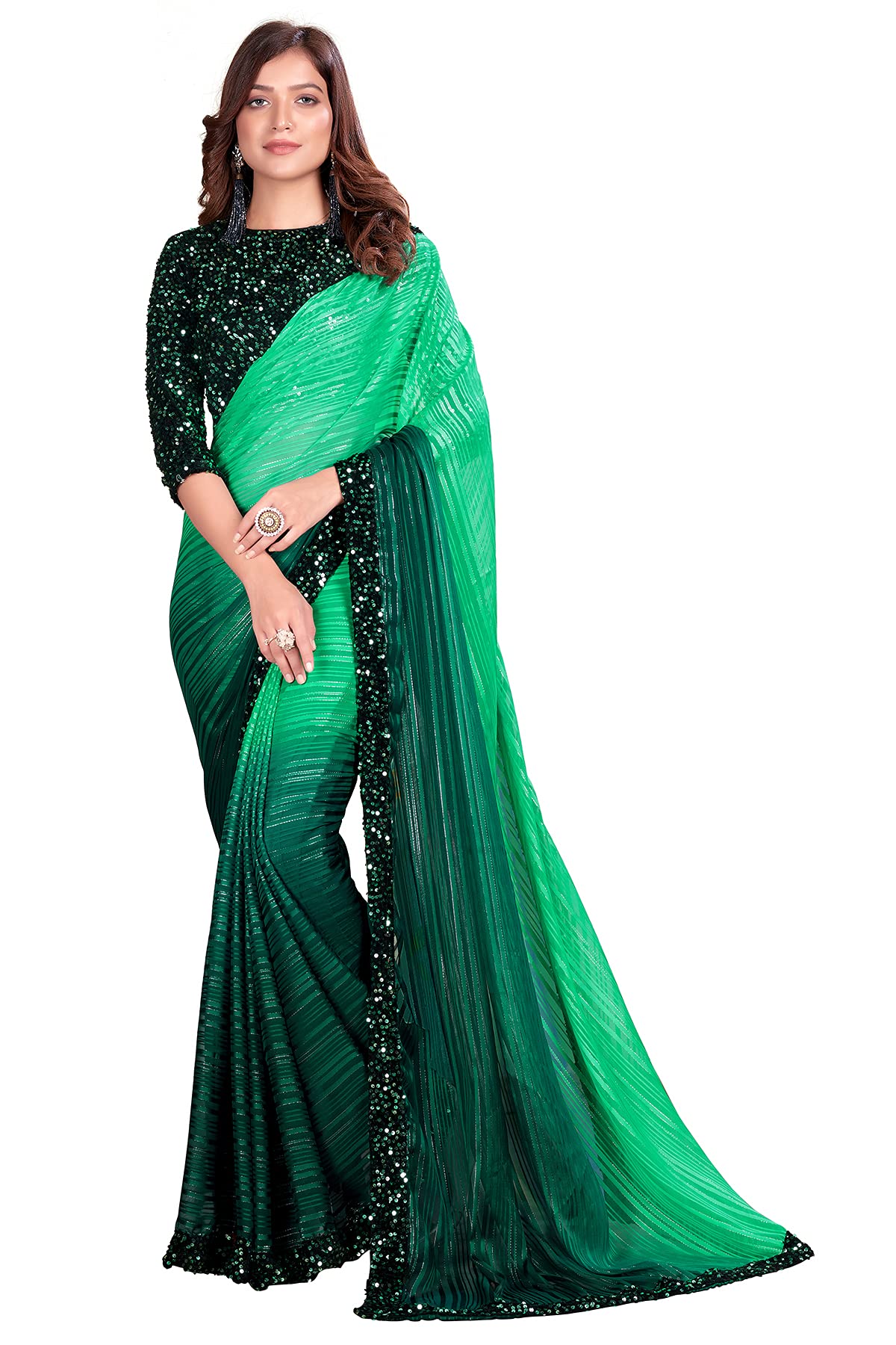 Women's Silk Saree with Blouse