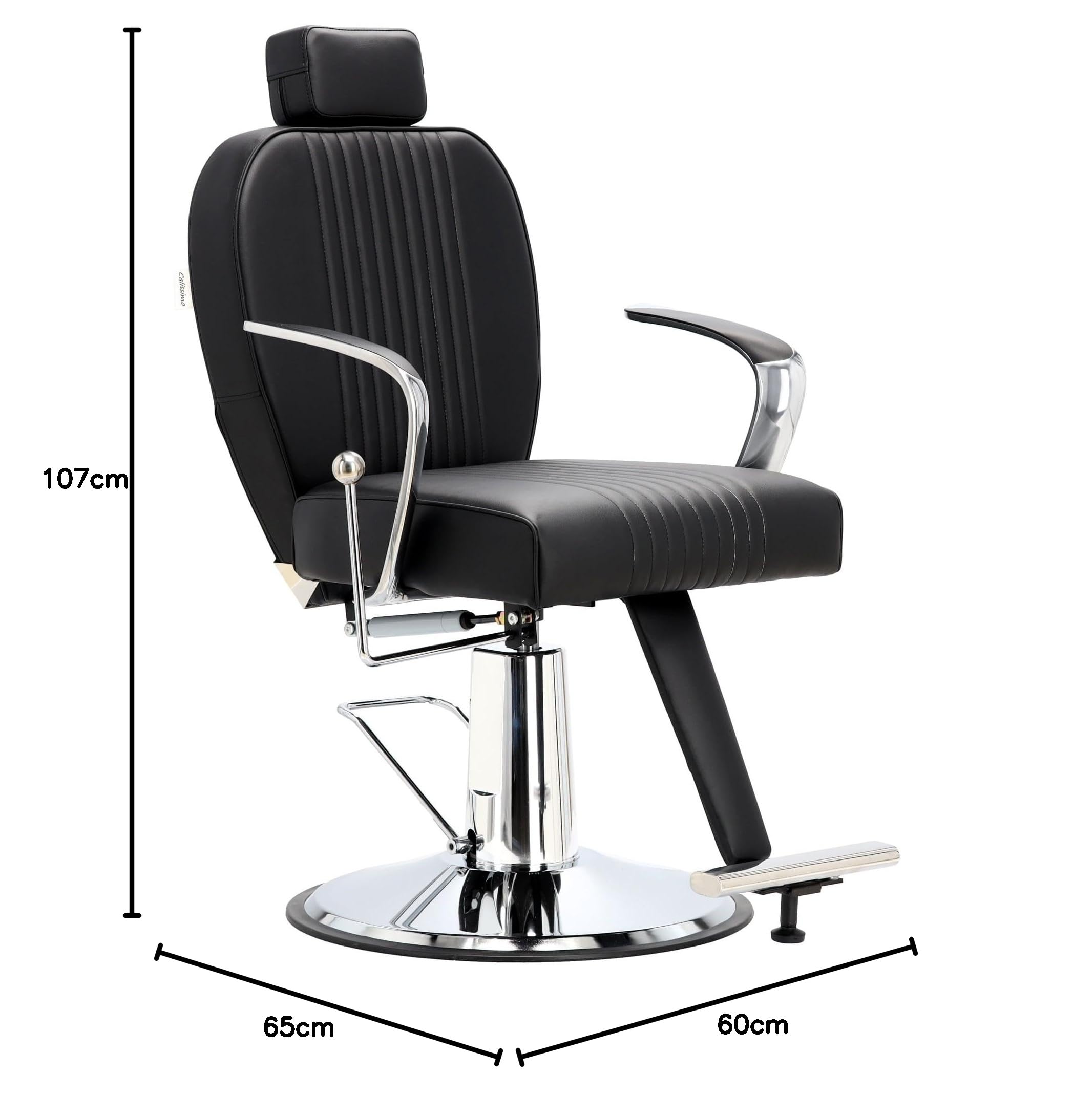 Fotel fryzjerski barberski hydrauliczny do salonu fryzjerskiego Cllis