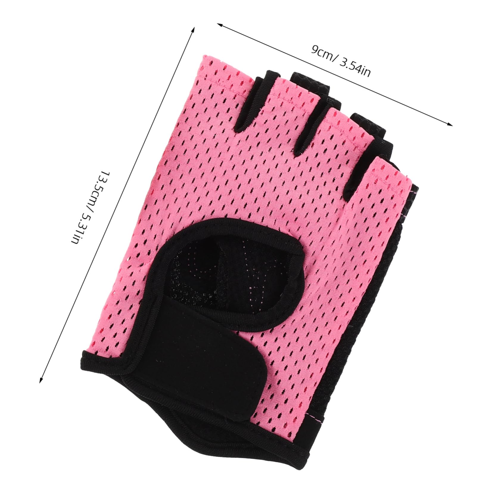 BCOATH 1 Pair Breathable Cycling Gloves: Anti-Slip Half Finger Gloves for Men and Women - Universal Sporting Gear for Gym Mountain Biking Road Cycling