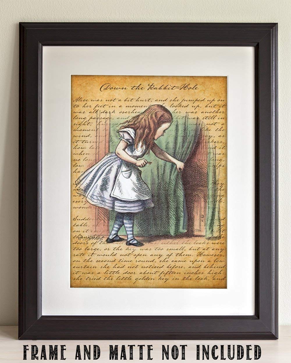 Amazon.com: Alice in Wonderland Prints - 11x14 Unframed Wall Art
