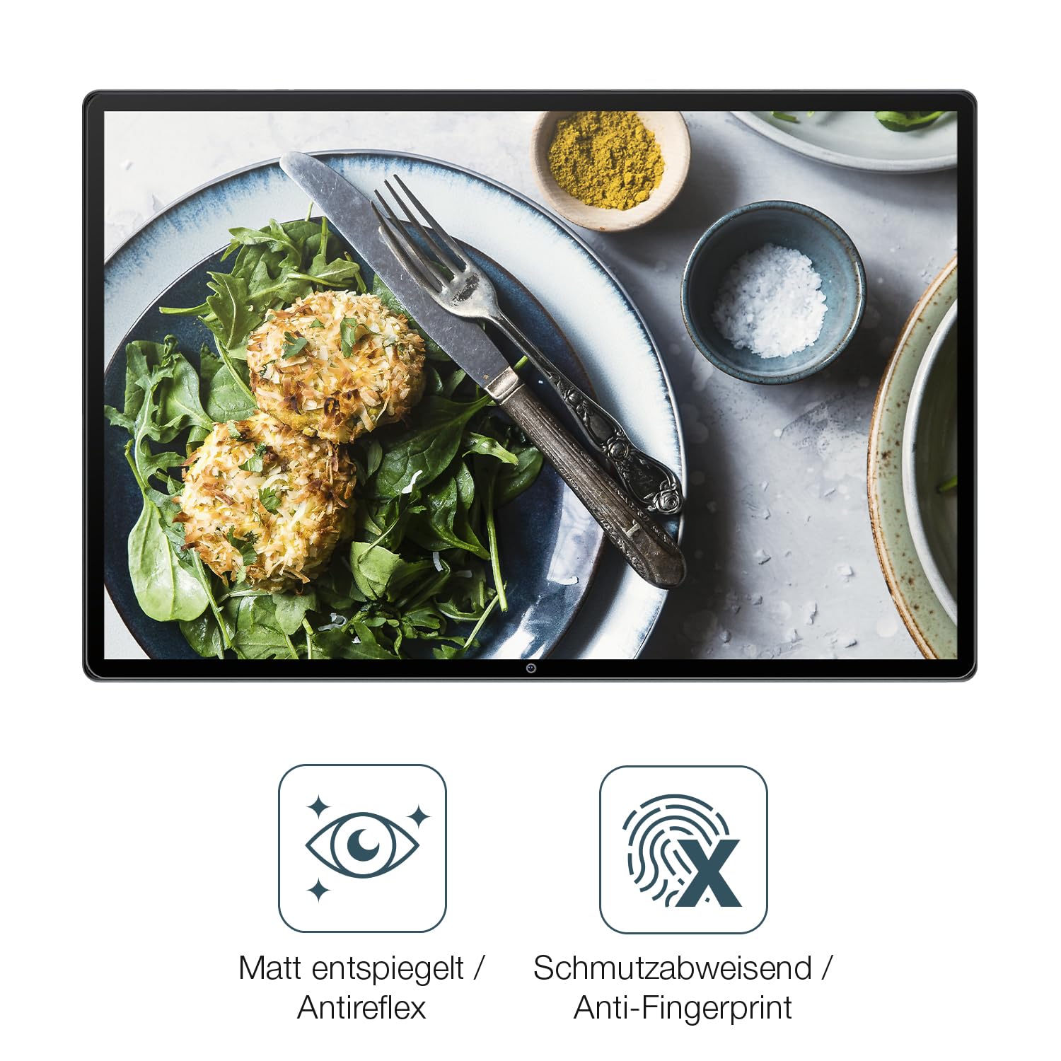 dipos 2x Pellicola Protettiva 9H opaca per FORUSER U310-EEA 14 Zoll | Antiriflesso, non si rompe e non si scheggia, non è vero vetro, Anti-Shock, antigraffio, senza bolle, autoadesiva