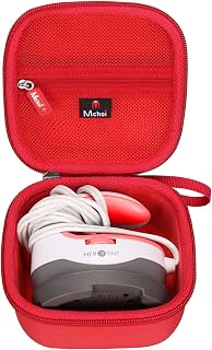 Mchoi Hard Case Suitable for HTVRONT Heat Press Mini Heat Press Machine, Case Only (Red)
