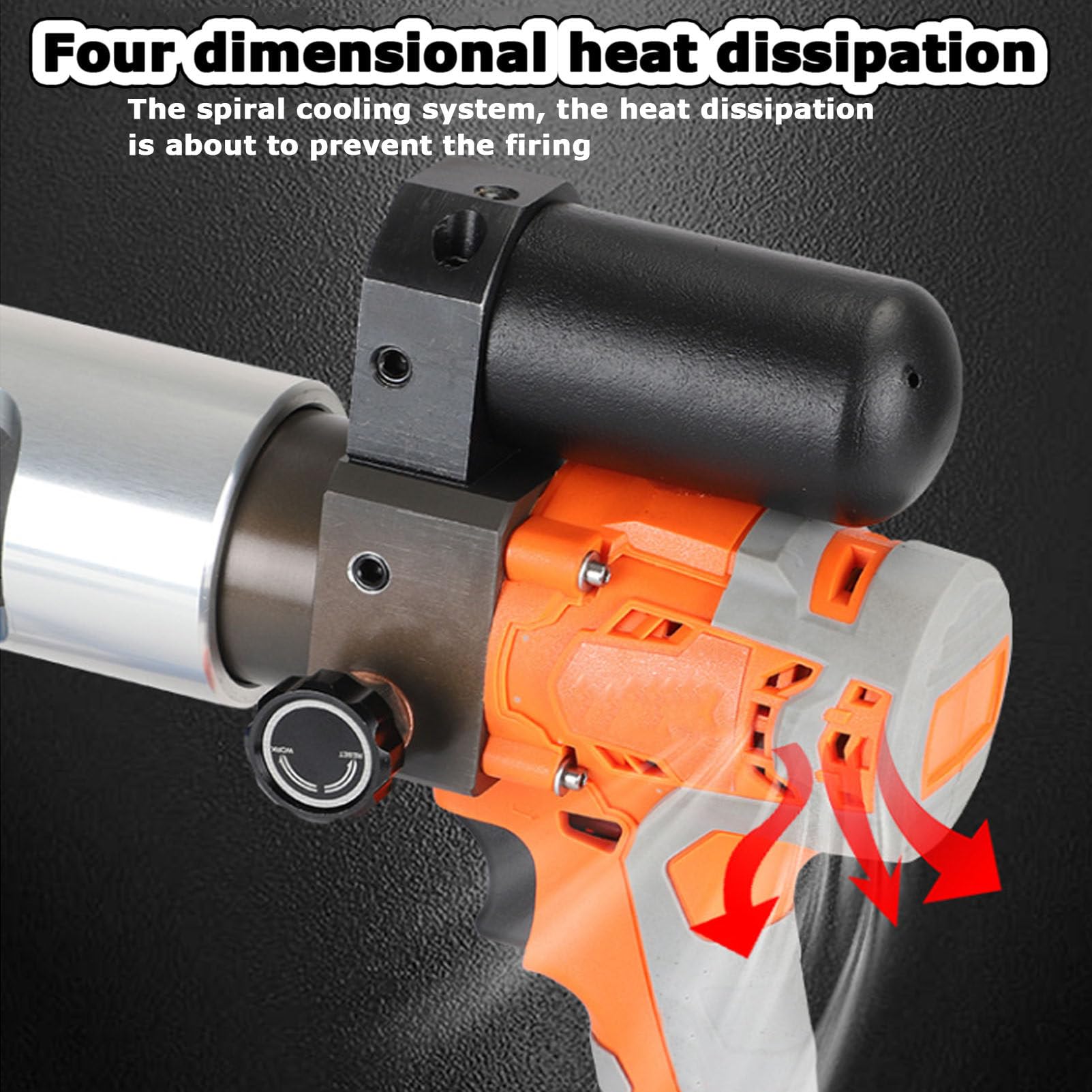 Utensili per crimpare Tubi Idraulici Pinza Meccanica Pinza per Fascette per Tubi in plastica di Alluminio Pinza a pressare con Manico e Testa a Pinza Girevole a 360 ° per Tubi in plastica
