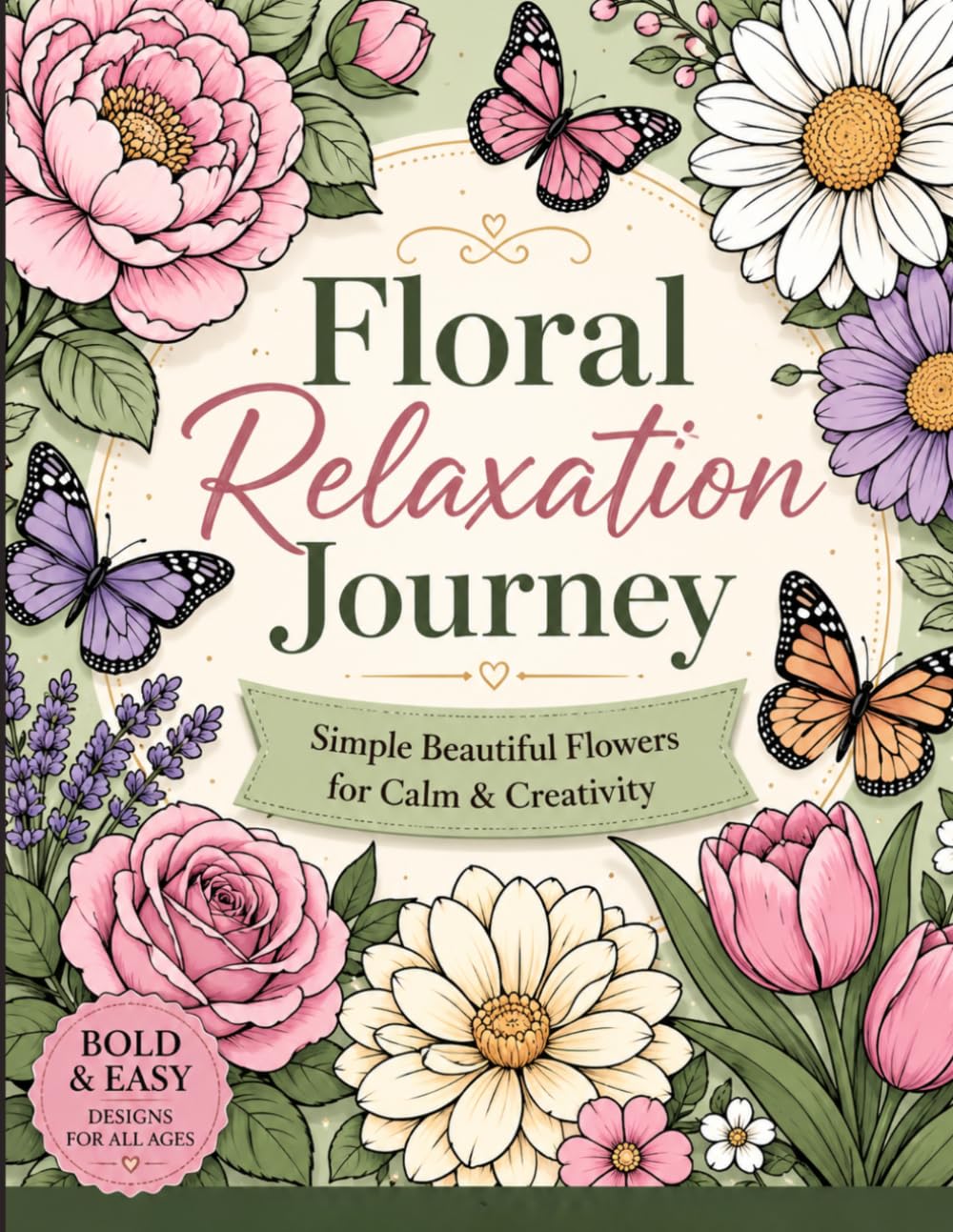 Floral Relaxation Journey: Simple Beautiful Flowers for Calm & Creativity