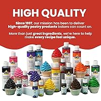 Vista 8 de ENCO Gel Colorante Alimentario Rojo 8.8 oz (250g) Concentrado, Vegano
