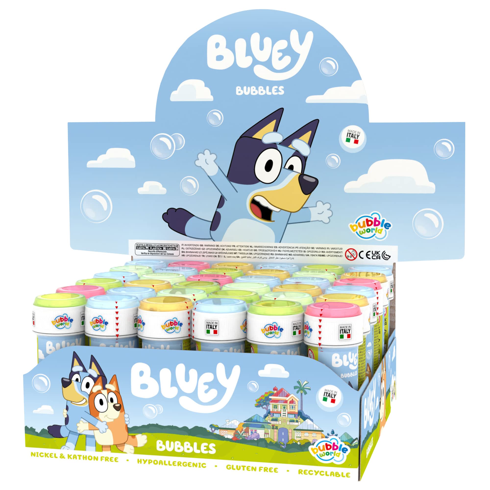 Dulcop Bańki mydlane 60ml Bluey (36 szt)