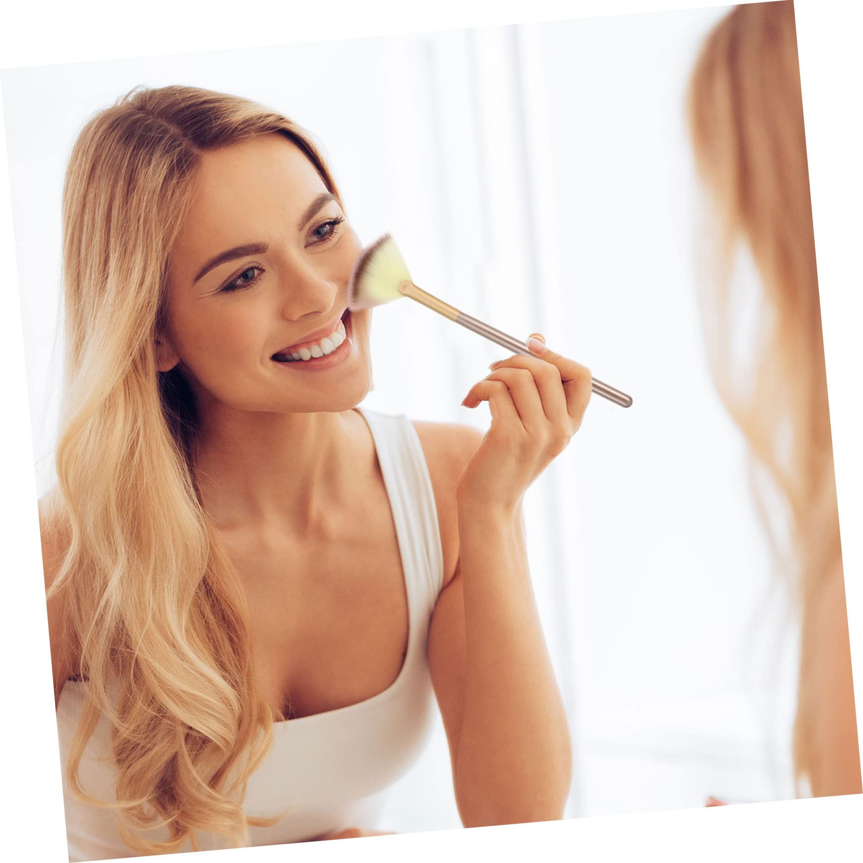FRCOLOR 27pezzi Per Makeup Per Contouring e Blush Morbidi Per Illuminarie e Ombretto Per e Applicazioni Precise