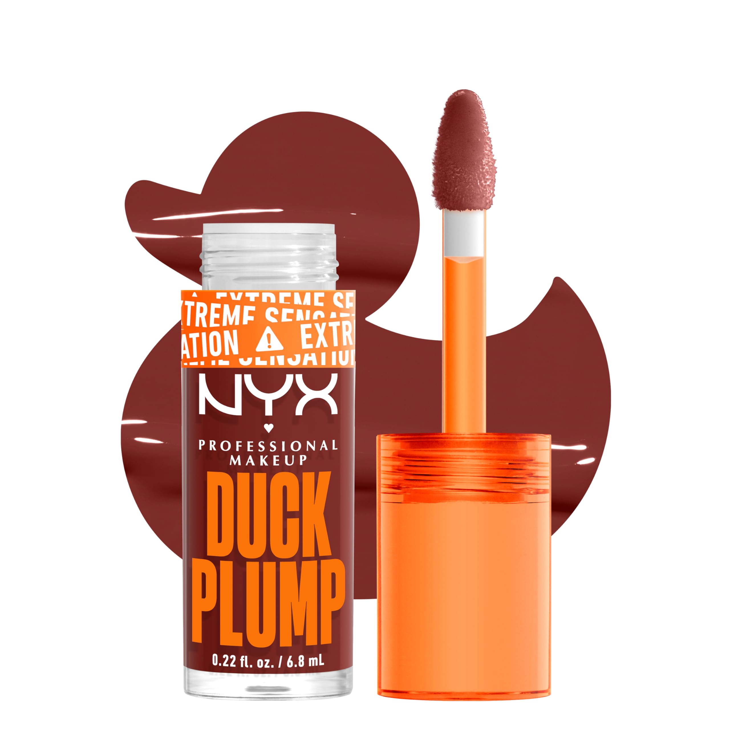 NYX PROFESSIONAL MAKEUP DUCK PLUMP LIP PLUMPING LACQUER - WINE NOT?