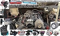 Vista 5 de LS Arnés de cableado Drive por Cable 5.3, ls Arnés de cableado independiente 4L60E DBC, para 1997-2006 LS1 4.8L 5.3L 6.0L, EV1 - Enchufe de jeringa