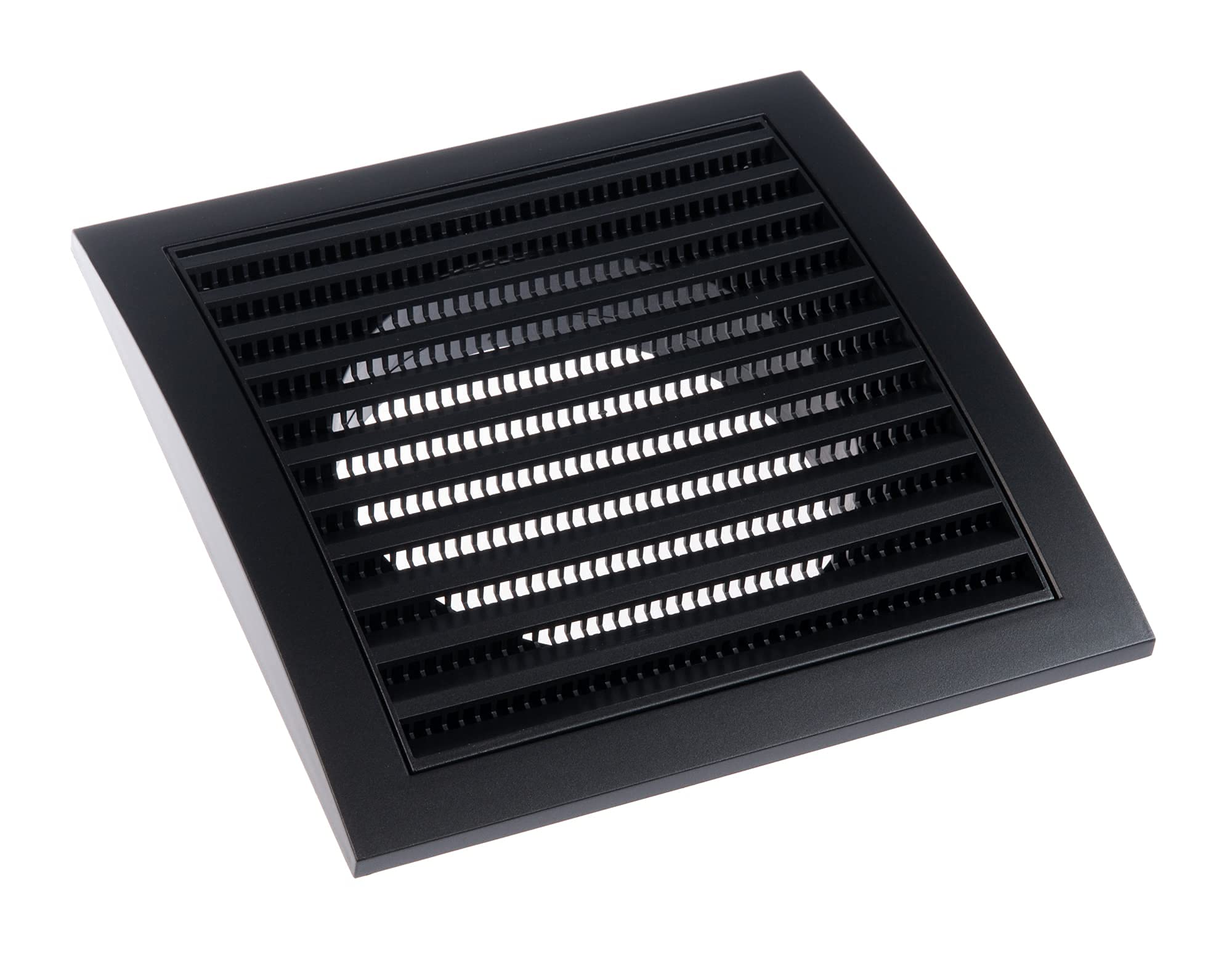 Ventilatierooster | met gaas, 125 mm, antraciet