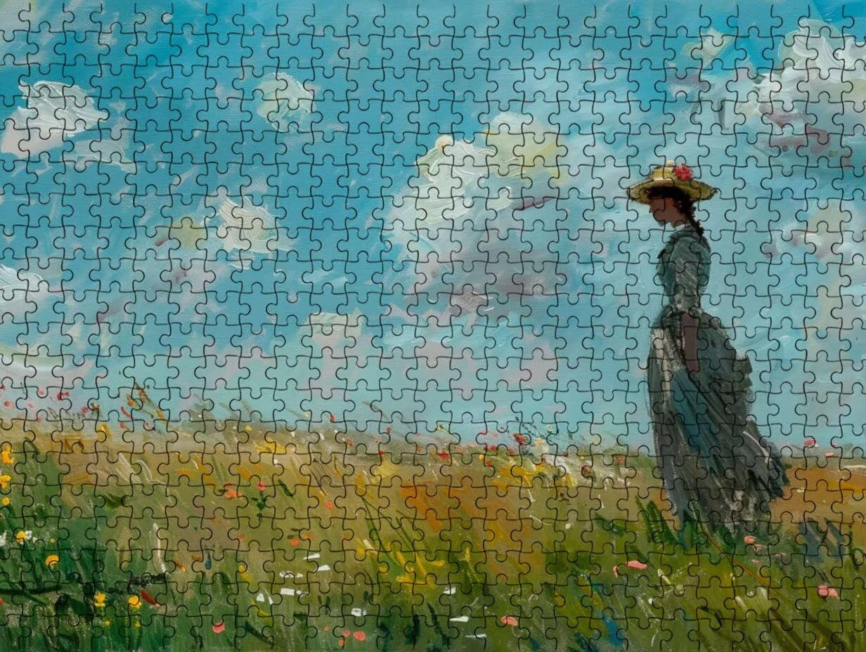 Donna Giardino, 2000 Pezzi Puzzle Classici, per Adulti YHPGL6-451