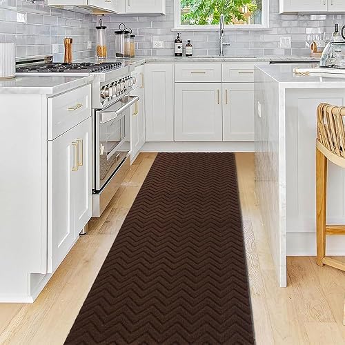 Miniatura 2 de Alfombra de pasillo para interiores y exteriores, tamaños personalizados para cocina, entrada, dormitorio, con respaldo de goma natural