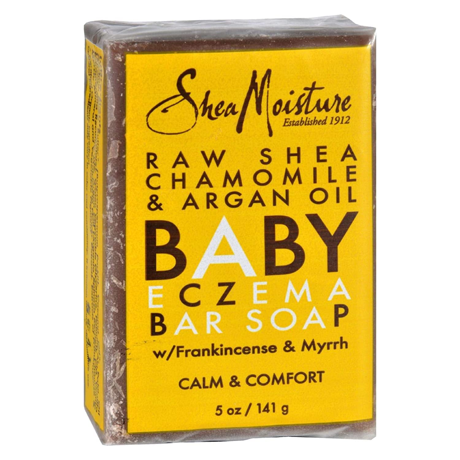 Shea Moisture - Raw Shea Butter & Argan Eczema Soap 5 oz bar soap