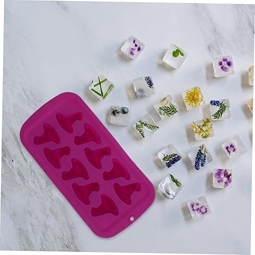 Miniatura 2 de Didiseaon 4 Pcs Silicone Chocolate Mold Birthday Toppers for Cakes Polymer Clay Molds Birthday Cake Decoration Jelly Molds Silicone Pudding Jelly