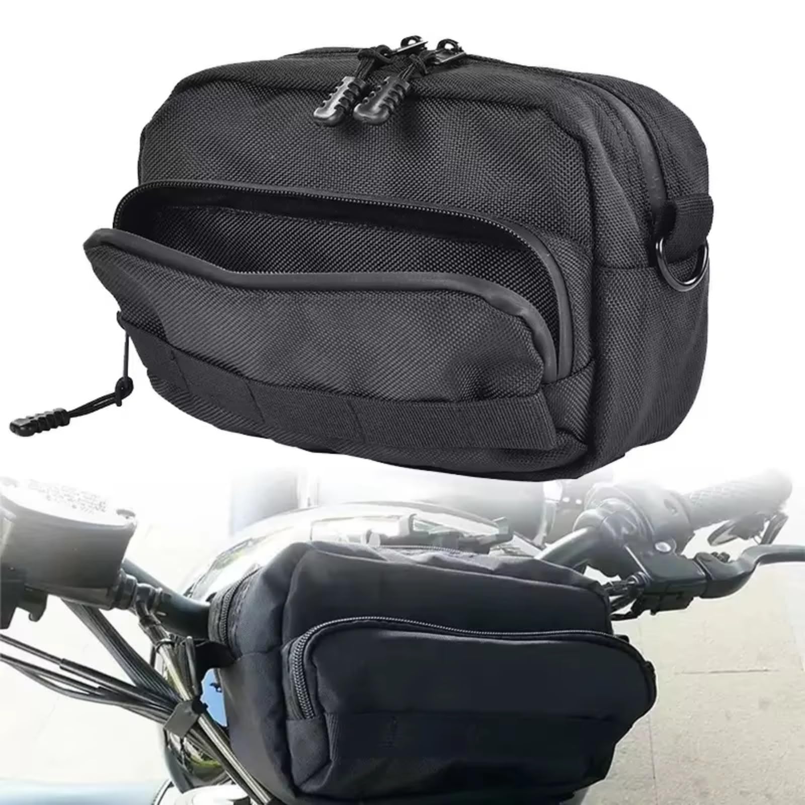 Compatibile Con Per R1250GS Per F800GS Per F700GS Dirt Moto Borsa Manubrio Barile Borse Multifunzione Stoccaggio Strumento Spalla Sacche Moto