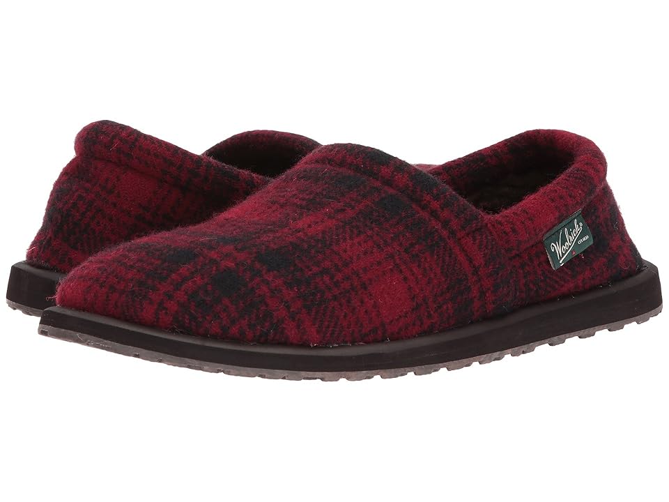 

Woolrich Chatham Chill II (Red Hunting Plaid Wool) Men's Slippers