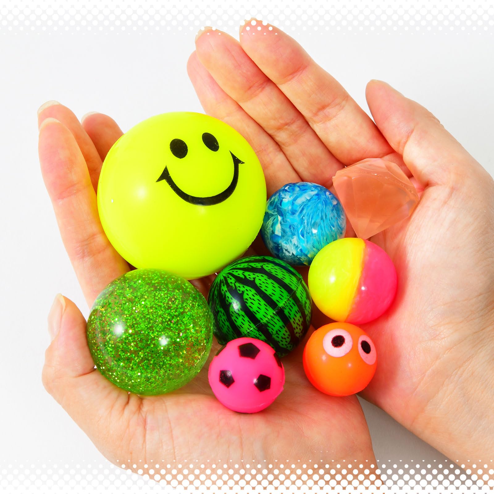 Amazon.co.jp: 1000個 いろいろ スーパーボール セレクト セット