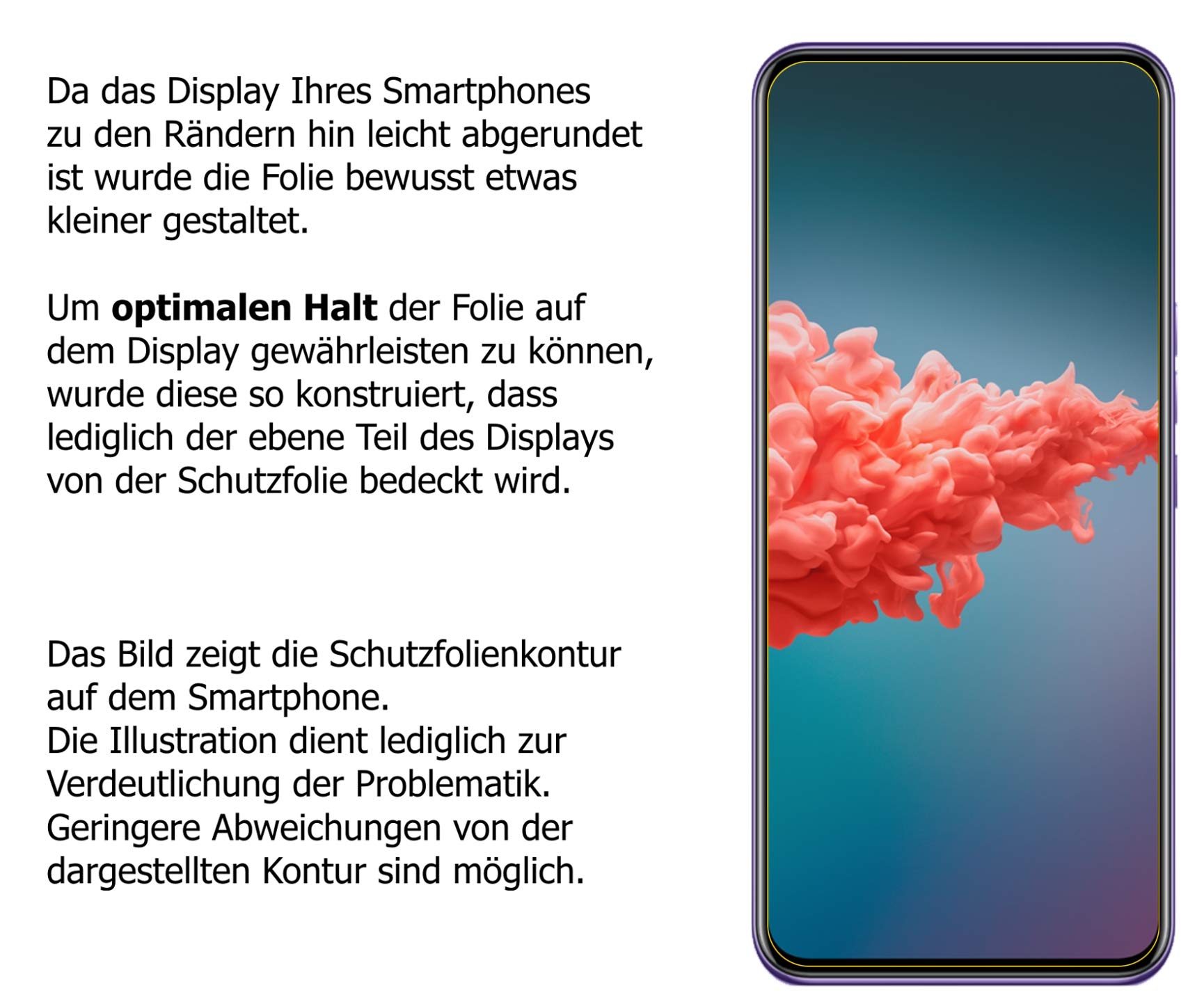 dipos I 2X Pellicola Protettiva Compatibile con Energizer E241S Protezione Vetro Flessibile 9H