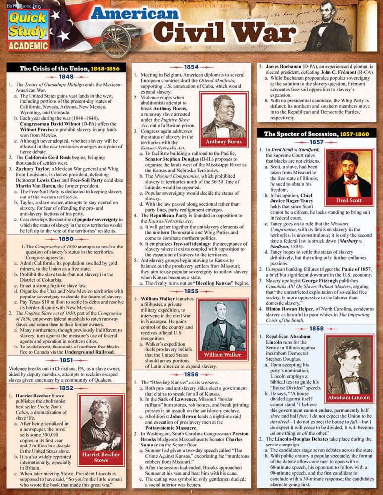 American Civil War (Quick Study Academic)