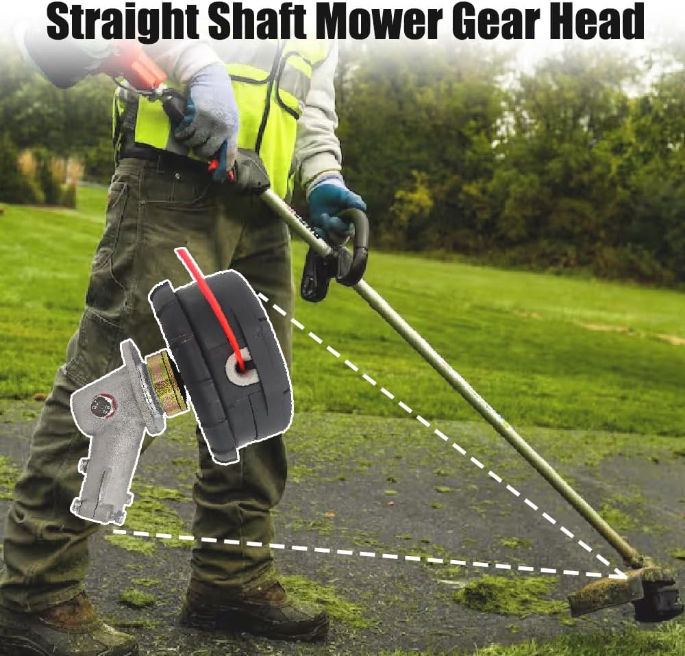 Trimmer Gear Head Gearbox Head Replacement for Echo SRM-225, SRM-225i, SRM-2620, SRM-3020, SRM-225U, SRM-266U, SRM-280U & Compatible Part No. P021008182 99944200907 Series