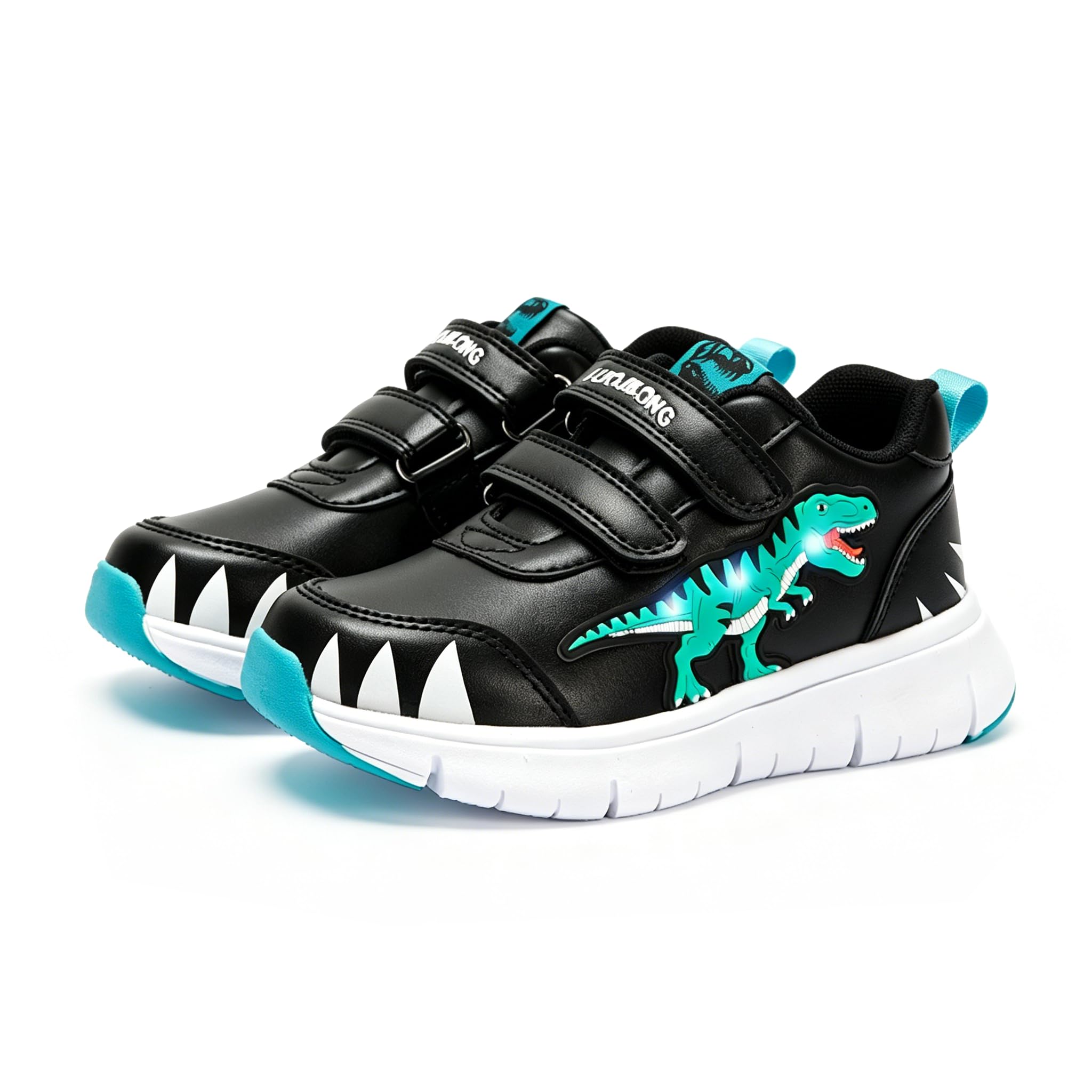 Scarpe Sportive da Bambino, Scarpe Leggere da Dinosauro, Sneaker Casual, Illuminate, per Bambini da 1 a 6 Anni