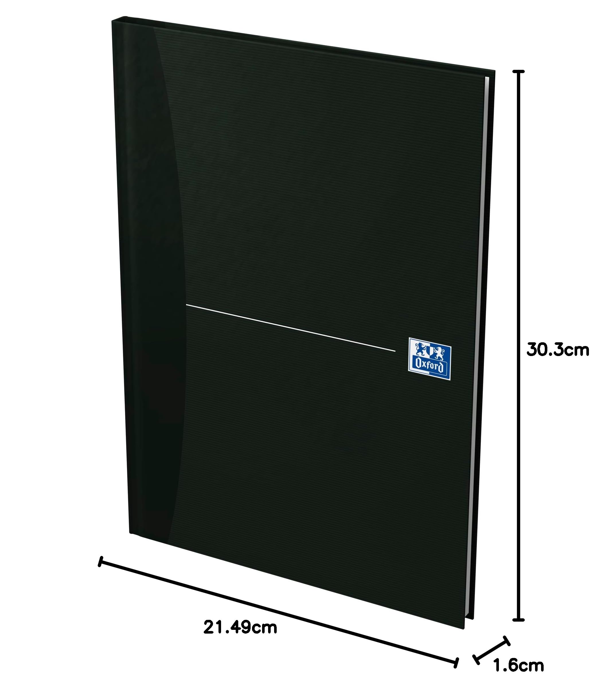 Oxford Smart Black Notizbuch DIN A4 kariert gebunden