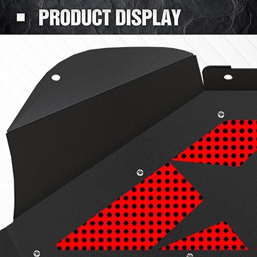 Vista 53 de Forros de guardabarros interiores delanteros compatibles con Wrangler JK y JKU Unlimited 2/4 puertas 2007-2018, estilo atornillable, cubierta