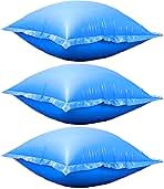SWIMLINE HYDROTOOLS Air Pillow For Above Ground Pools Cover Winterizing 3-Pack | 4 x 4 ft Cushion Swimming Pool Closing Winter Kit | Cold Resistant Ice Equalizer Thick Pillows Accessories | 1144 ACC44