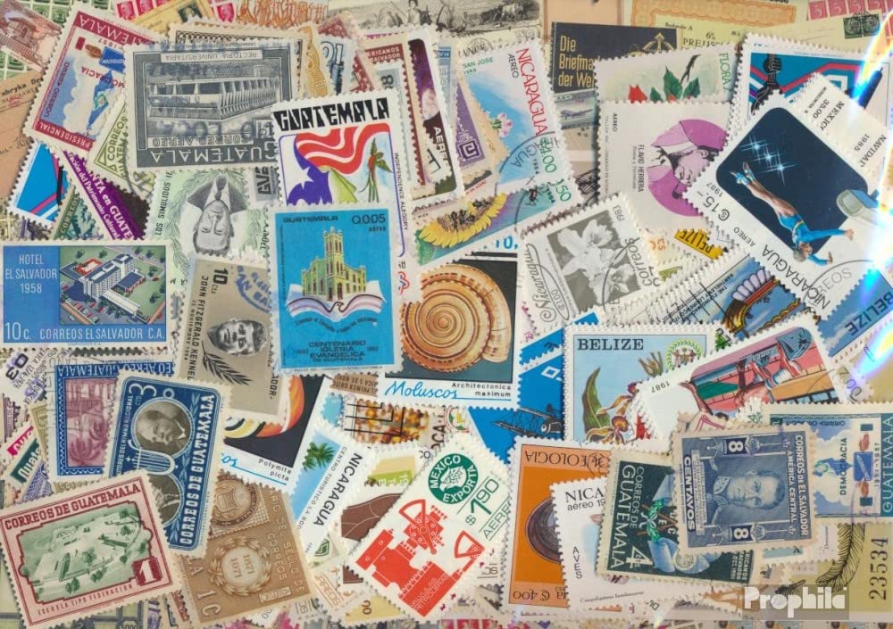 Prophila Collection America 200 various stamps central america (Stamps for collectors)