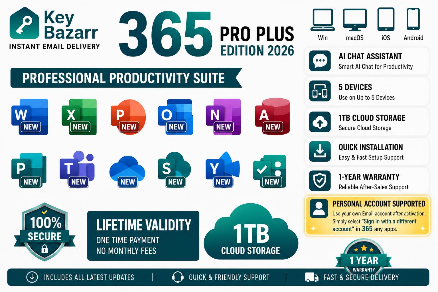 365 Productivity Suite 2026 | 5 Devices | PC/Mac/Android/iOS | AI Chat | 1TB Storage | 2-Year Seller Warranty-image-48
