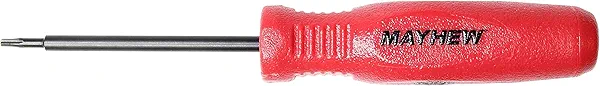 Mayhew Tools 31392 Micro Screwdriver, T6 x 2", Red