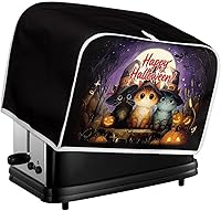Vista 287 de Marbling Butterfly Print 2 Slice Toaster Dust Cover, Kitchen Small Appliance, Anti Dust and Fingerprint Bread Machine Cover
