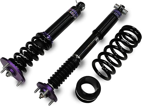 Miniatura 76 de D2 Racing RS Coilovers 36 MANERAS ajustables para 1993-2002 Nissan Marzo