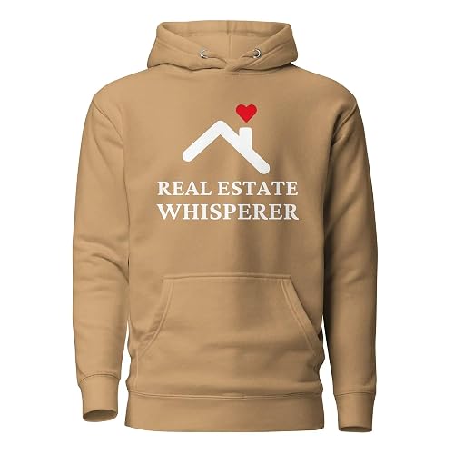 Real Estate Whisperer Pullover Hoodie - Khaki - L