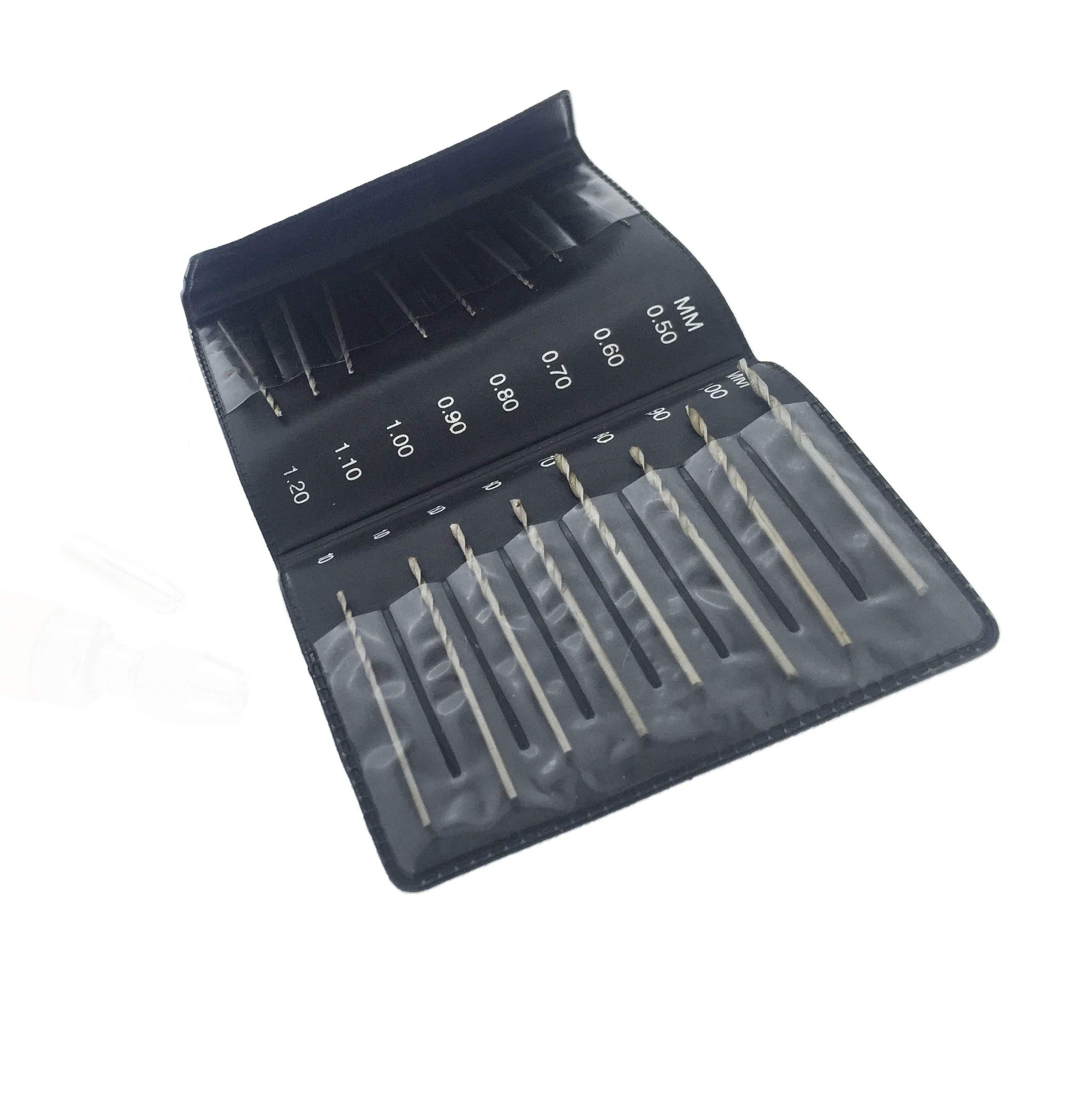 SWISSO Mini 16Pc Drill Bits Works for PCB and Other Mini Works Drill Bits Set (Silver) Drill Bit Size -0.50MM to 2.00MM (B07JLZP3XT) Amazon Price History, Amazon Price Tracker