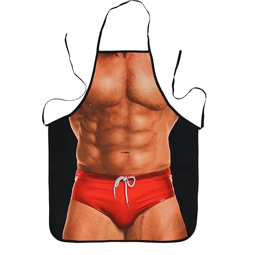 Apron Kitchen Chef Cooking Gag Gift Creative Funny Grilling Baking