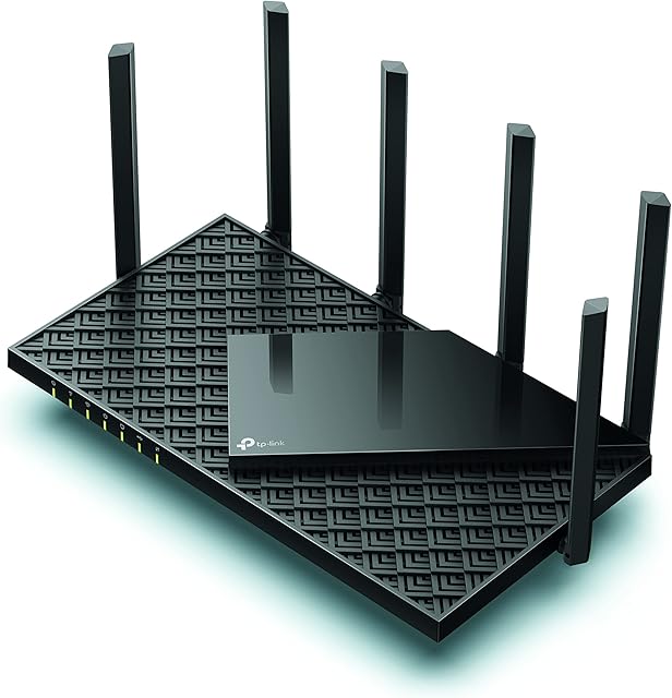 TP-Link Next-Gen Wi-Fi 6 AX5400 Mbps Gigabit Dual Band Wireless Router, OneMesh Supported, Dual-Core CPU, TP-Link HomeShield, Ideal for Gaming Xbox/PS4/Steam, Plug and Play (Archer AX72)