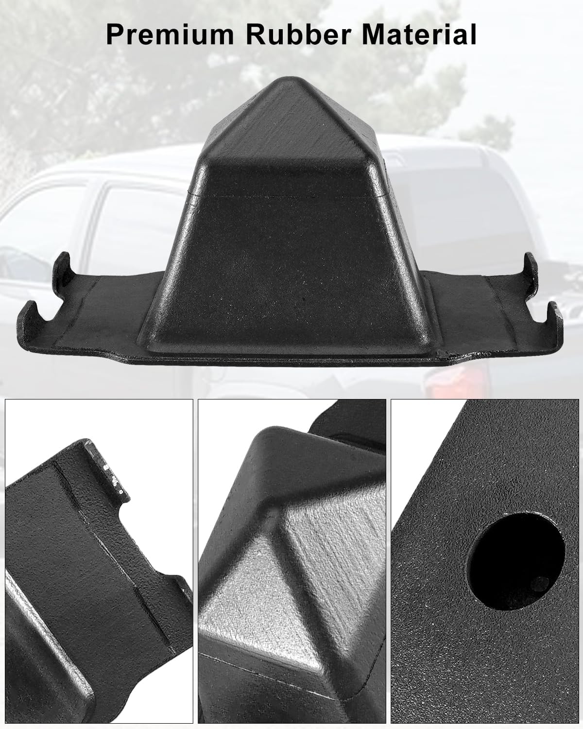 48341-04100 Rear Leaf Spring Bump Stops Fit for Toyota Tacoma Leaf Spring Bumper 2005-2023, Rear Jounce Bumper Stopper
