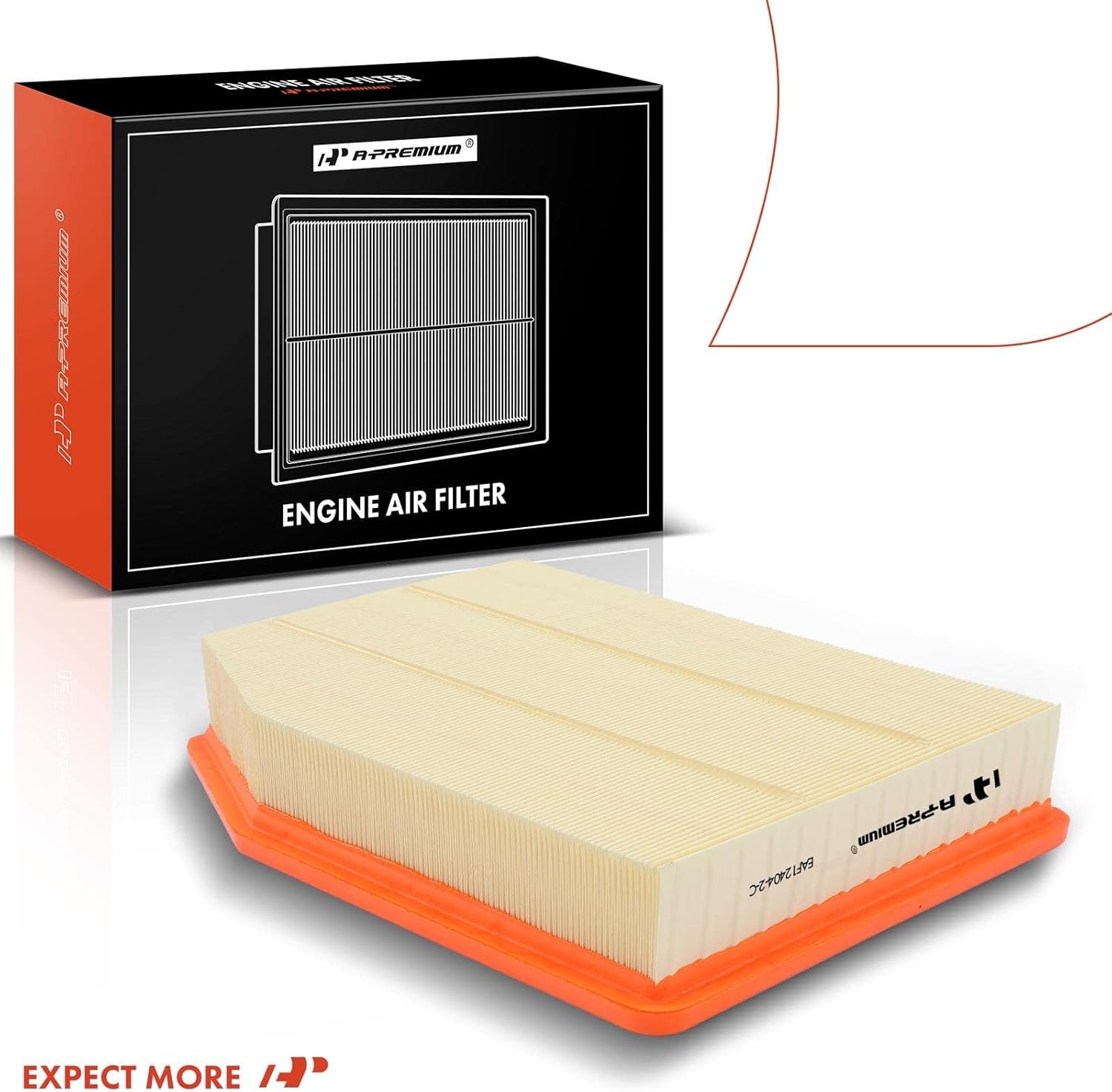 A-Premium 3-PC Engine Air Filter Compatible with Cadillac Escalade ESV & Chevrolet Silverado 1500, Suburban, Tahoe & GMC Sierra 1500, Yukon XL, 2019-2023, 2.7L 4.3L 5.3L 6.2L