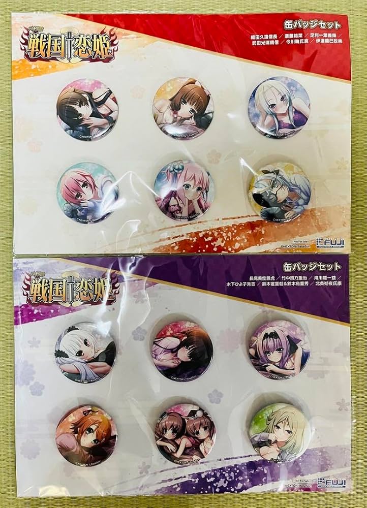 恋姫 缶バッジ
