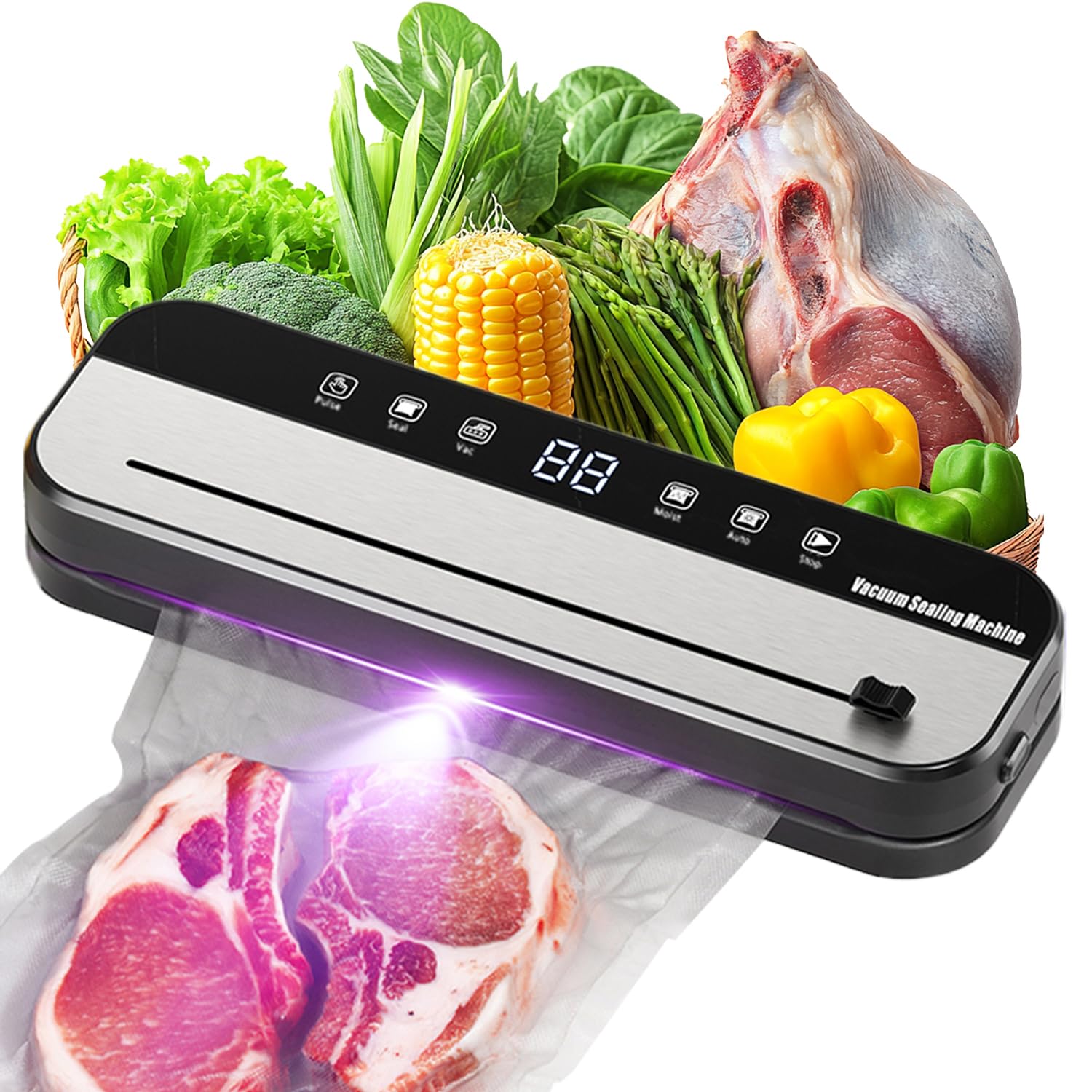 Amazon.co.jp: DR.TREE 新登場 家庭用真空パック機 【シール+手動脱気+