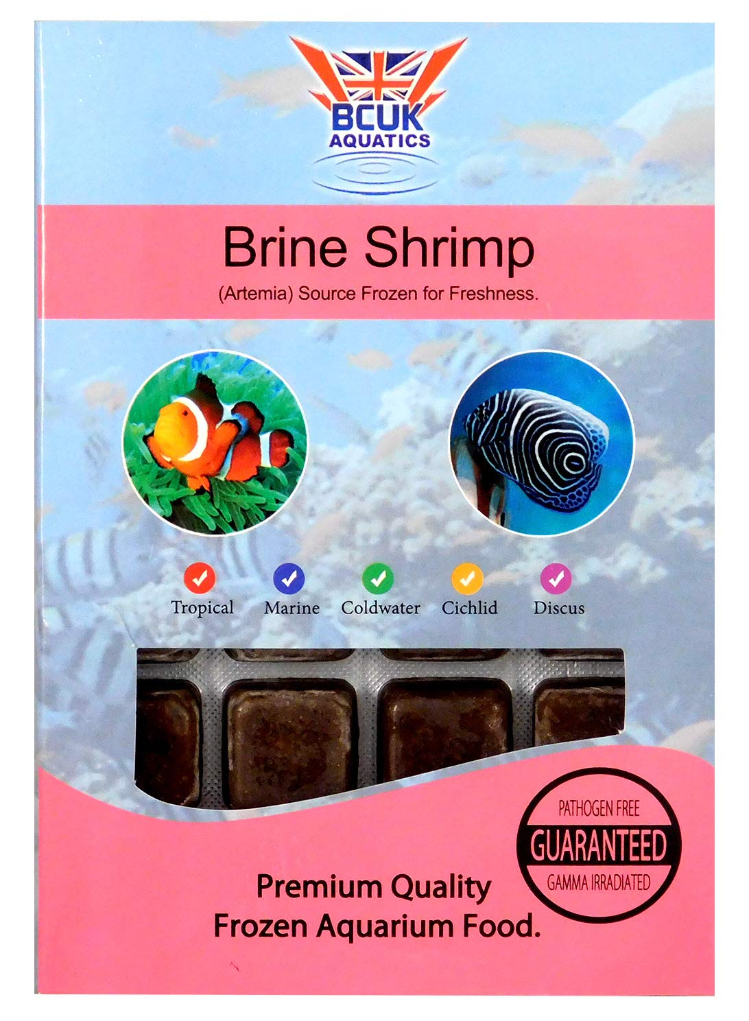 Frozen Artemia Fish Feed Bcuk Frozen Fish Food Brine Shrimp