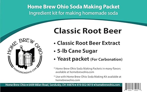 Miniatura 4 de Home Brew Ohio Paquete de fabricación de refrescos cerveza de raíz clásica